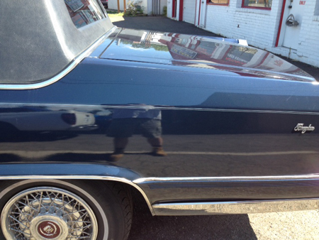 One happy customer took home this repaired Brougham.